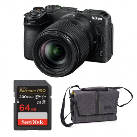 Nikon Z30 + 18-140mm + SD 64GB + Original torba